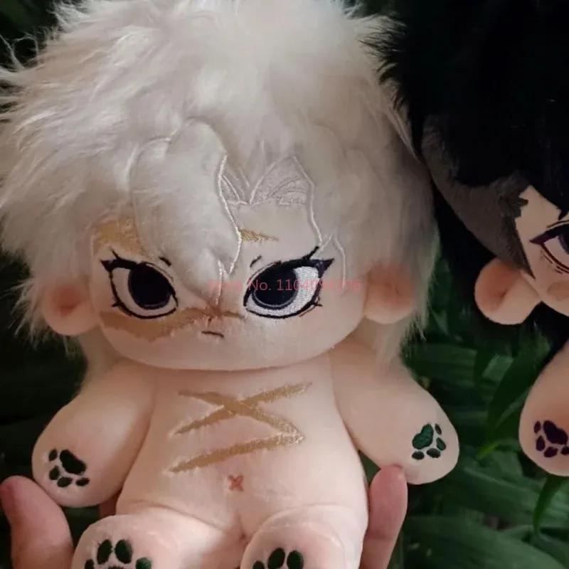 Anime  Iguro Obanai Kanroji Mitsuri Handsome Doll 20cm Cosplay Cartoon Soft Body Change Clothes Doll Birthday Gift