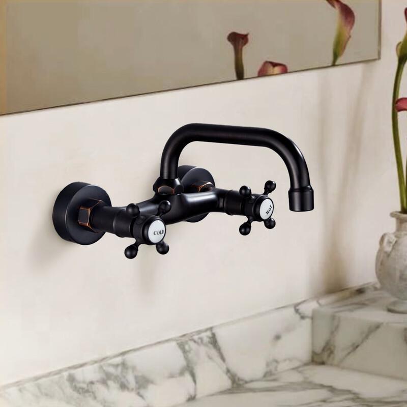TLXT Rotatable Wall-Mounted Kitchen Faucet