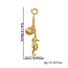 Ciondolo Charm Bikini in Acciaio Inossidabile Boemo per Donna Sole Stella Marina Conchiglia Clip Accessori Costumi da Bagno Spiaggia