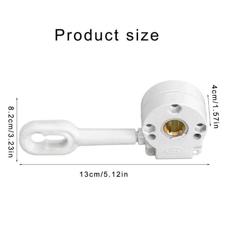 Manual Awning Gearboxse Crank Mechanism Awning Component Manual Drives Gearboxes Spare Parts for Sun Shelter Setups DropShipping
