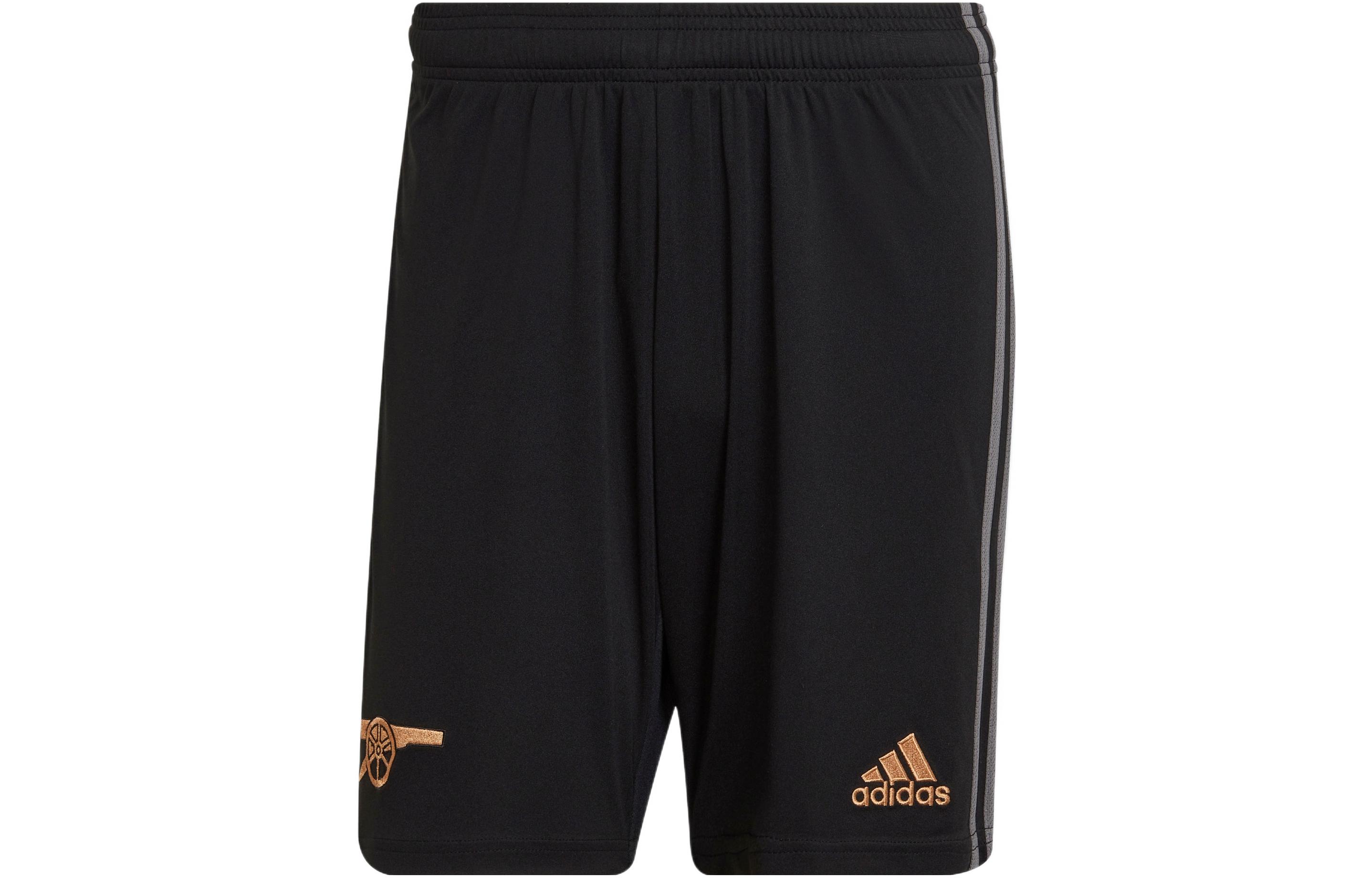 Adidas Arsenal Soccer Bottoms Men s Black Moderate Bermuda Shorts H25649 S