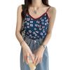 Halter Vest Women's Summer New Knitted Floral Inside with A Base Shirt To Wear A Small Halter Top Sexy Net Red
