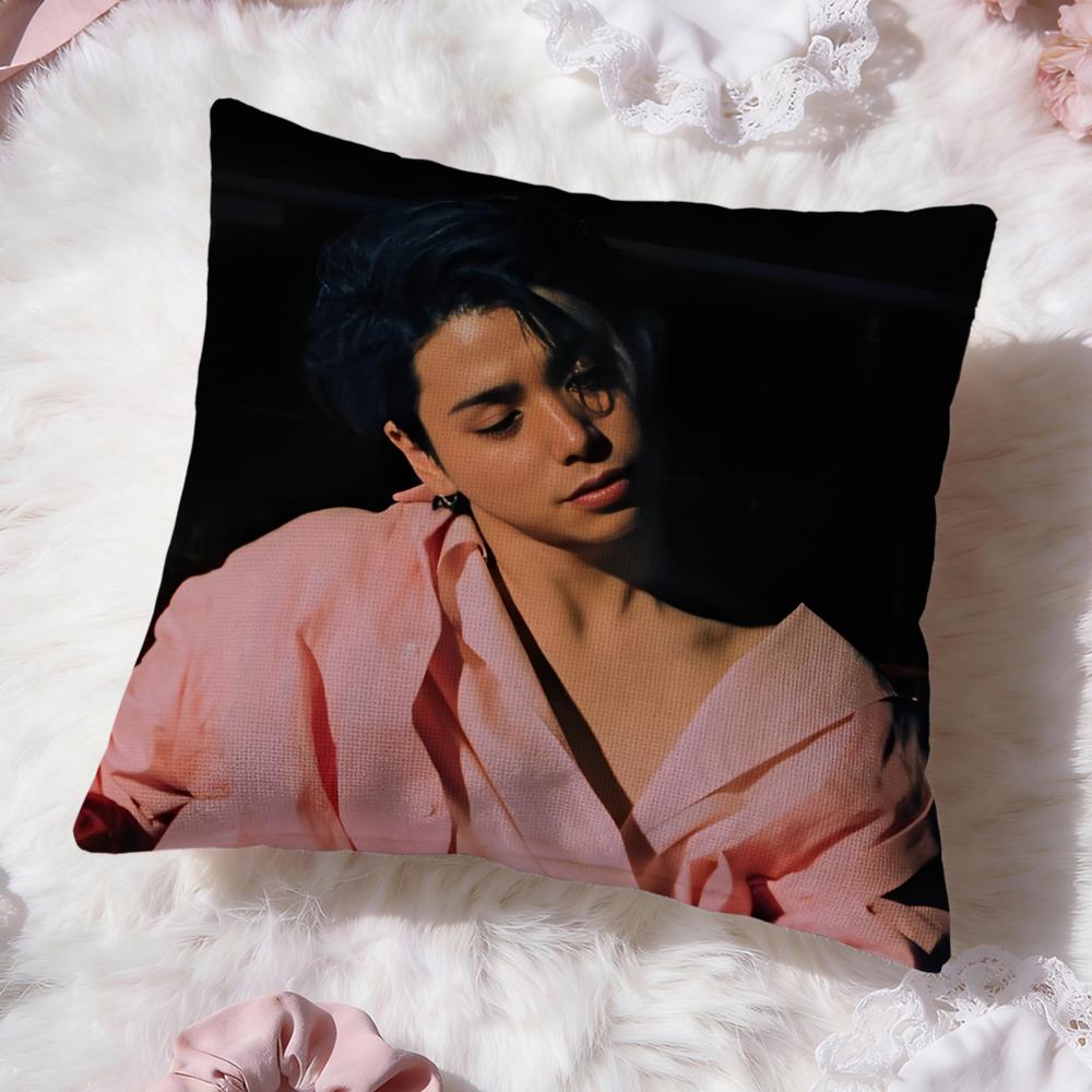 Actor N-Nijiro Murakami Cushion Cover Premium Comfort Reversible Pillow Cove -Two in One Design for Any Room & Car Interior