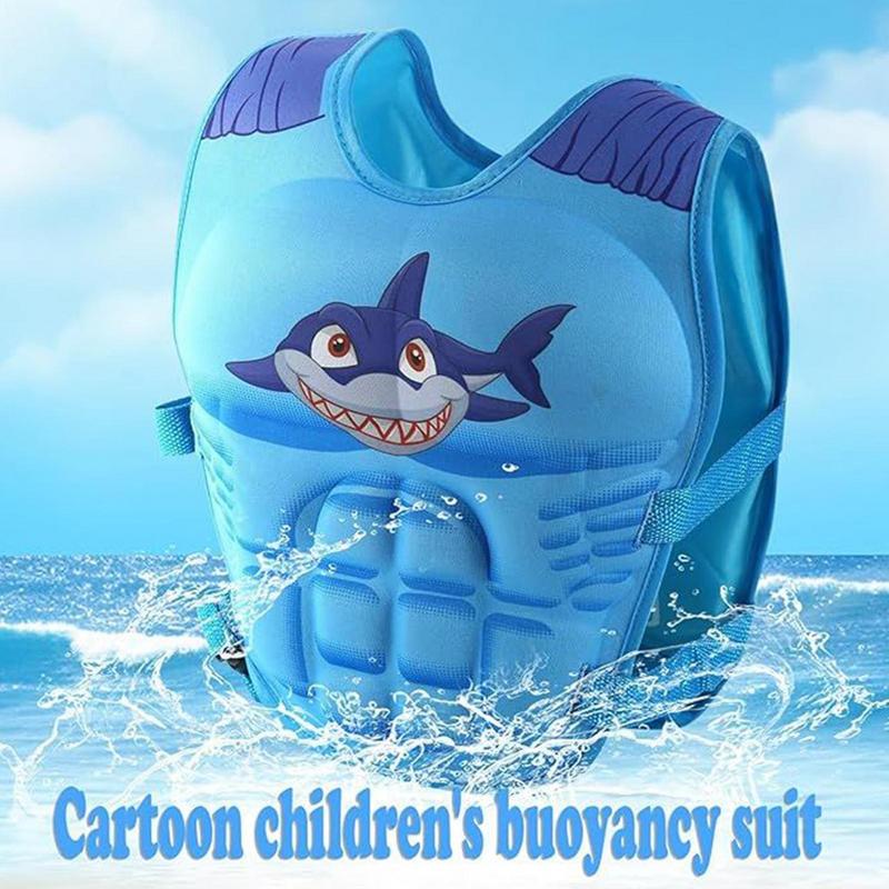 Kids Swimming Buoyancy Vest Pool Floating Boys and Girls Arm Floats Flotage Jacket Swimwear Beginner Swim Gear