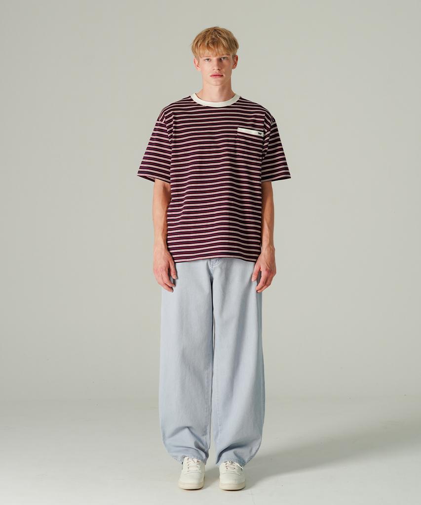 WV PROJECT Pastel Wide Balloon Pants Blue Mmlp7803