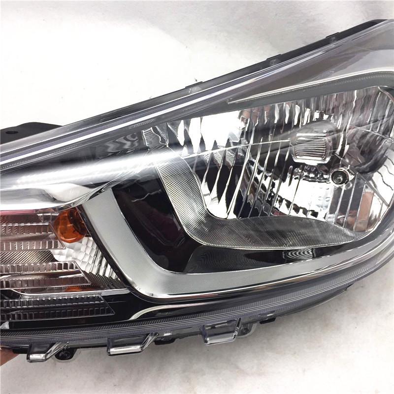Huanchi Headlight Assembly 17-19 Models: Front Lighting Lamp Shell, Left/Right, Low/High Beam Lampshades.