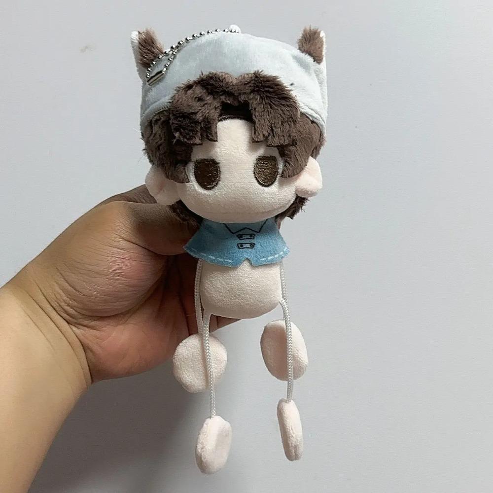 12CM Anime Identity V Cosplay Edgar Valden Norton Campbell Plush Backpack Plushies Keychain Pendant Ornament Christmas Gifts