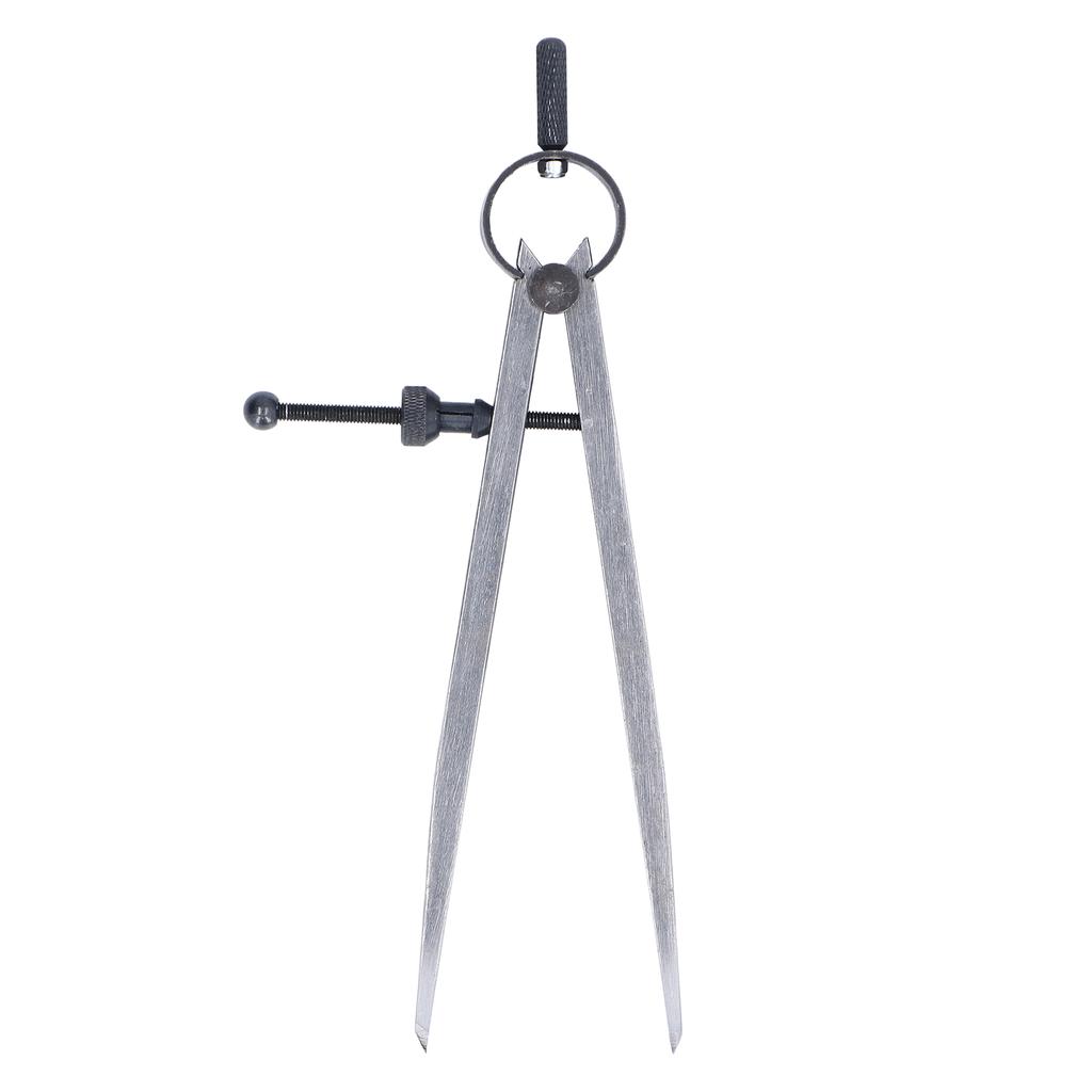 Flat Ben Fjær Markering Måler Trebearbeiding Skillere Karbon Stål Avstandsmåler Kompass Caliper med