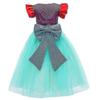 4-8 Years Girls Mermaid Princess Dresses   Costume Party Dress