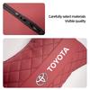 Car Seat Headrest Neck Pillow Lumbar Waist Support Cushion For Toyota Corolla Yaris Prius CHR Camry Auris Prado RAV4 Hilux Aygo