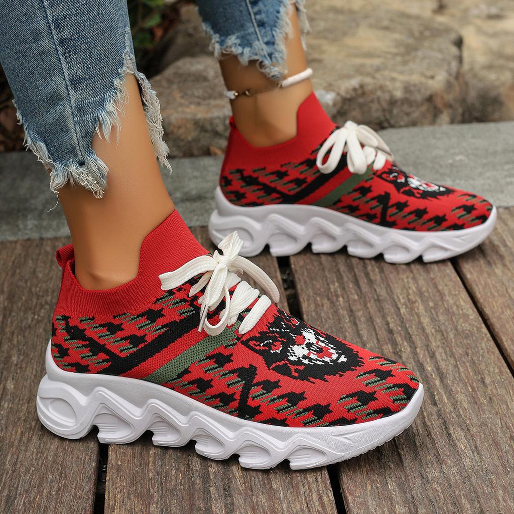 Fashion Women Casual Shoes Spring Autumn New Fashion Breathable Anti-slip Sneakers Women Comfortable Flat Walking Platform Shoes Women