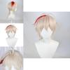 Kazuha Wig 45cm Vibrant And Stylish Game Inspired Hair For Cosplay And Fashion