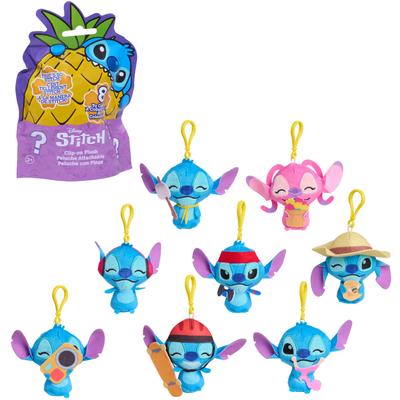 Stitch Plush Clips Box of 12