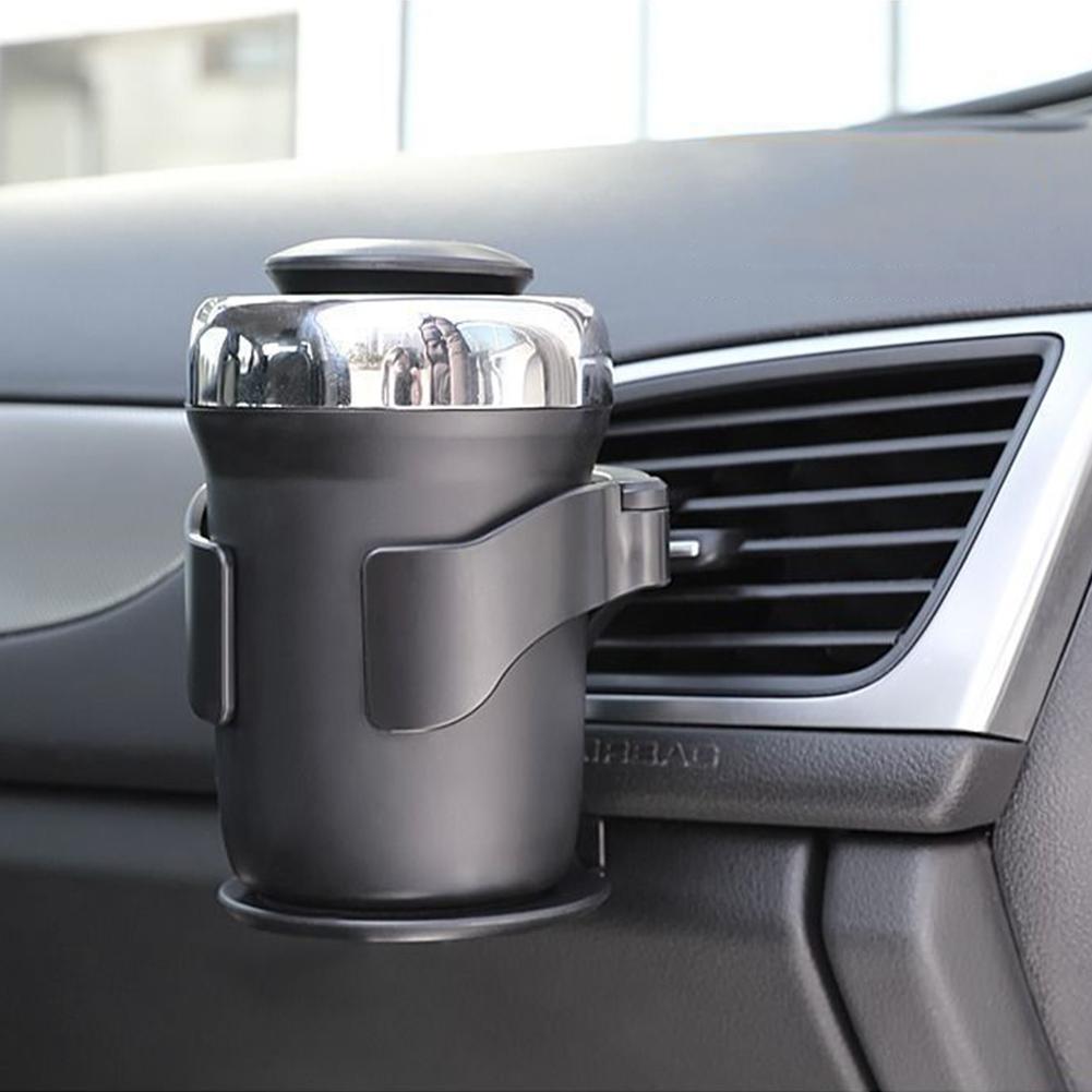 Car Water Cup Holder Cup Holder Tea Beverage Holder Automobile Air Conditioning Outlet Ashtray Fixed Holder Multi-function