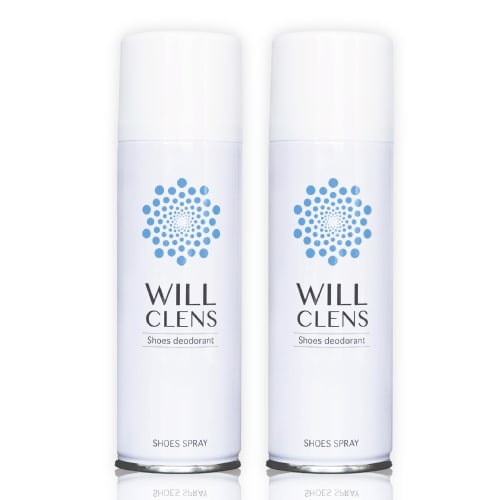 Wilcleanse Shoe Spray, Deodorizing Spray for Safety Shoes, 180ml (2 Bottles)