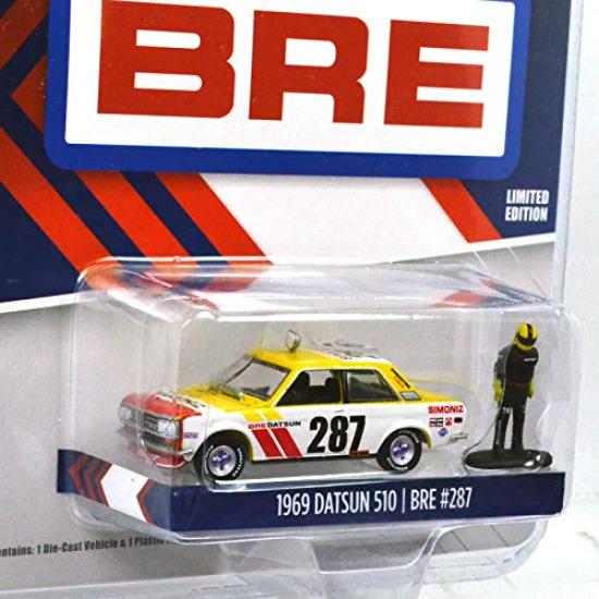Greenlight LIMITED EDITION BISHOP EXCLUSIVE 1969 DATSUN 510 BRE Greenlight Scale Limited Edition Exclusive 1969 Datsun 510 BRE 164 - - #287 (CHASE