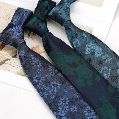 Hongkong Styl Retro Praca Profesjonalny Krawat Męski Formalny Strój Koreańska Wersja Brytyjskiego Biznesowego 8 cm Ręcznie Robiony Wzór Ubrania dla Studentów Trend