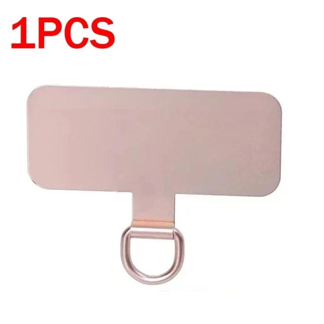 4/1Pcs Metal Phone Lanyard Gasket Patch Ultra Thin Mobile Phone Case Sling Rope Card Clip Snap Strap Hang Cord Tab Universal