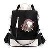 Stilvoller Oxford-Nylon-Rucksack für Damen Streetwear Reise Schultasche Mit Wasserdichten Diebstahlschutz-Merkmalen