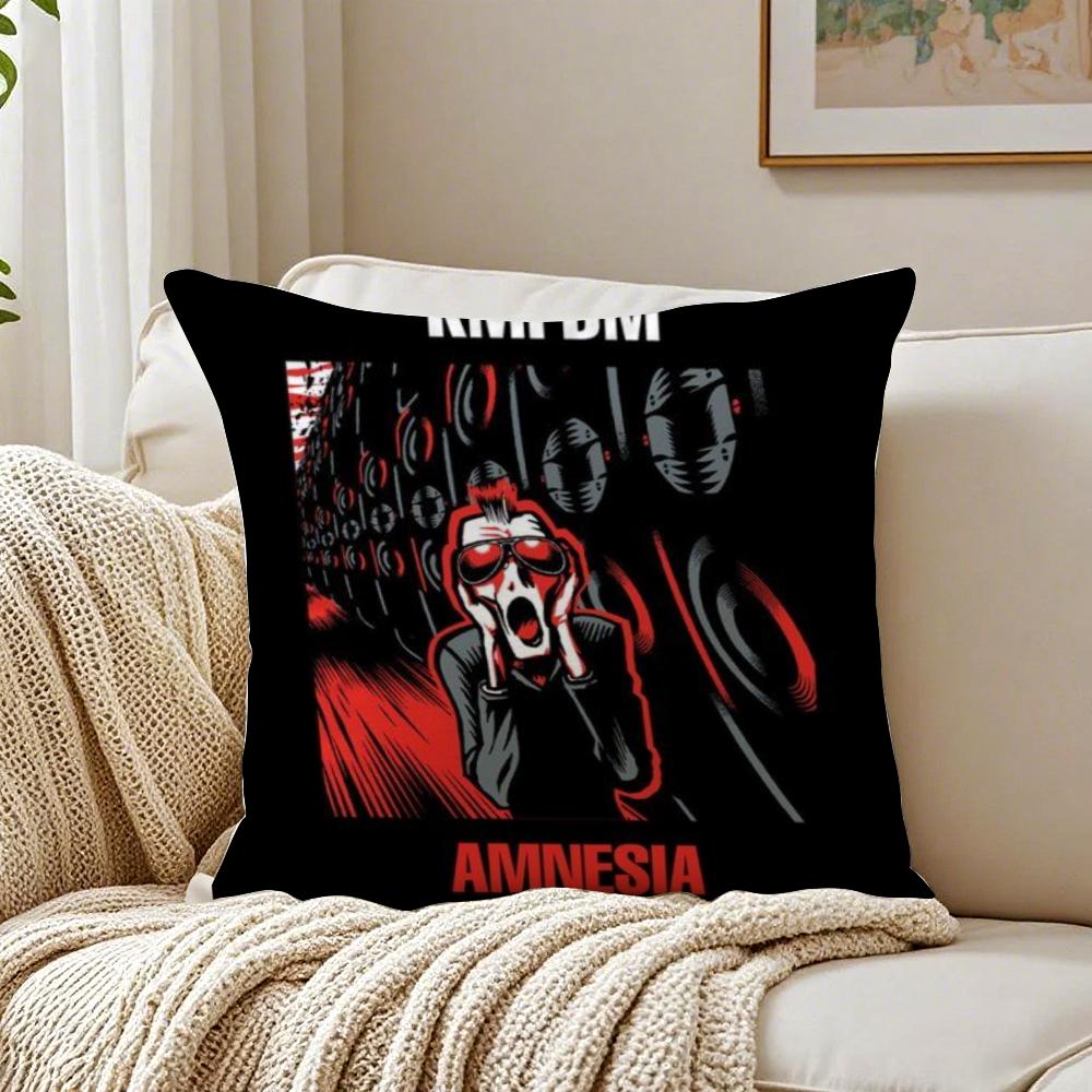 

German Industrial Rock Band KKMFDM Cushion Cover Pillowcase Antidustmite living Room Sofa Decor Cushion Room 30X30cm