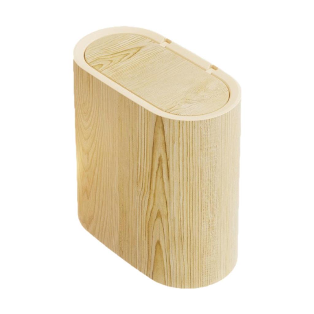 Trash Can Dustbin Minimalist Household Garbage Bin for Home Kitchen Bathroom