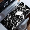 Dark Anime Girl Katana Big Mouse Pad For Office Gaming And Keyboard Table Pad Nonslip Large Waterproof For Daily Use Hybxaxc