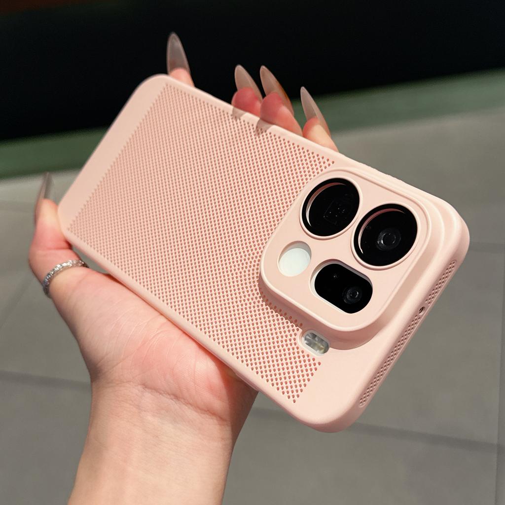 Für OPPO Find X9 Pro Hitzableitung Harte Handyhülle für OPPO Find X 9 FindX9pro Kühlende Wabenstruktur PC-Abdeckung Hüllen Schale