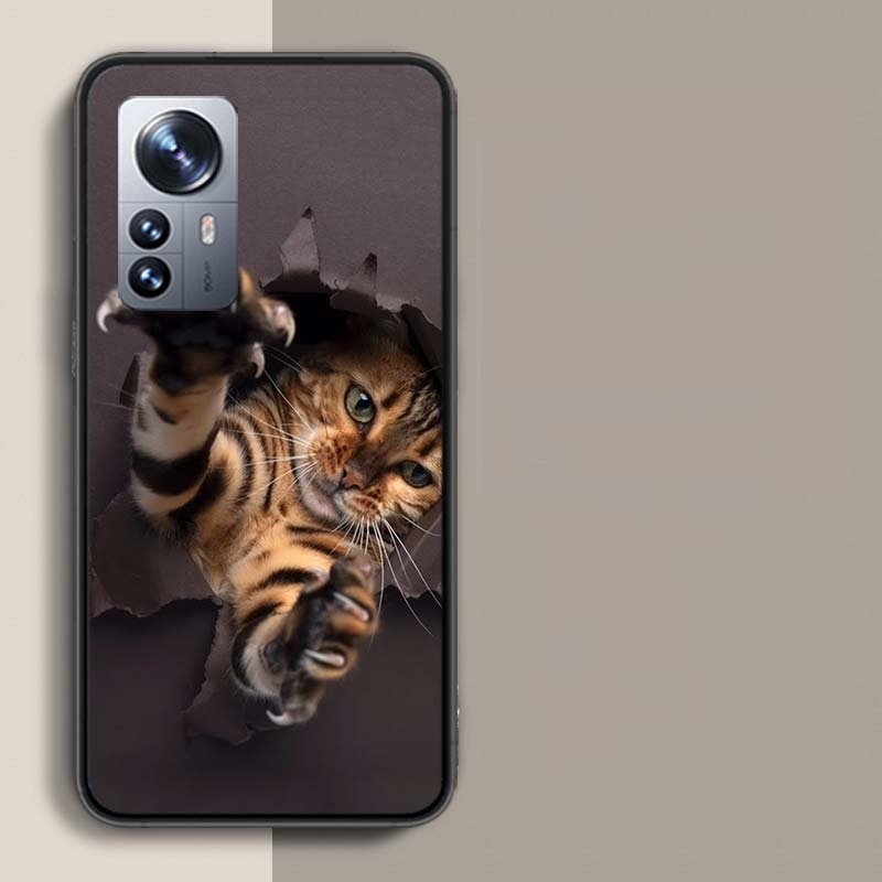Cat Vacation Phone Case For Redmi Note 15 Pro 5G 14 13 12 Pro Plus 11 11T 11E 11S 10 Pro 10S 9 9S Cover Cell Clear with Suitable