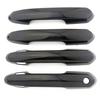 Car Upgrade Decoration Glossy Black Door Handle Cover For Toyota RAV4 XA50 Highlander XU70 -2025 Cars Accessories