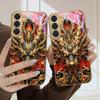 Majestic Eastern Dragon For Samsung Galaxy S26 S20 FE S21 22 Ultra 23 Plus 24 Ultra 25Ultra S21+ 22Plus Golden Glass Phone Case