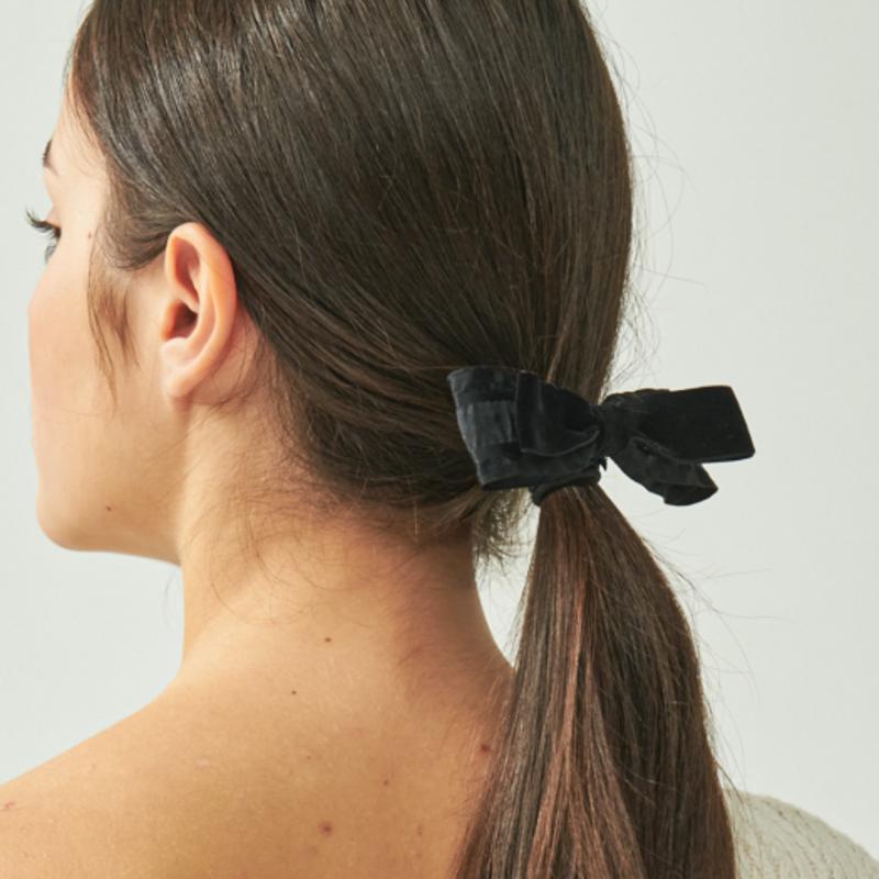 UNI.J Classy Ribbon Hair-Band Ia127 [Black]