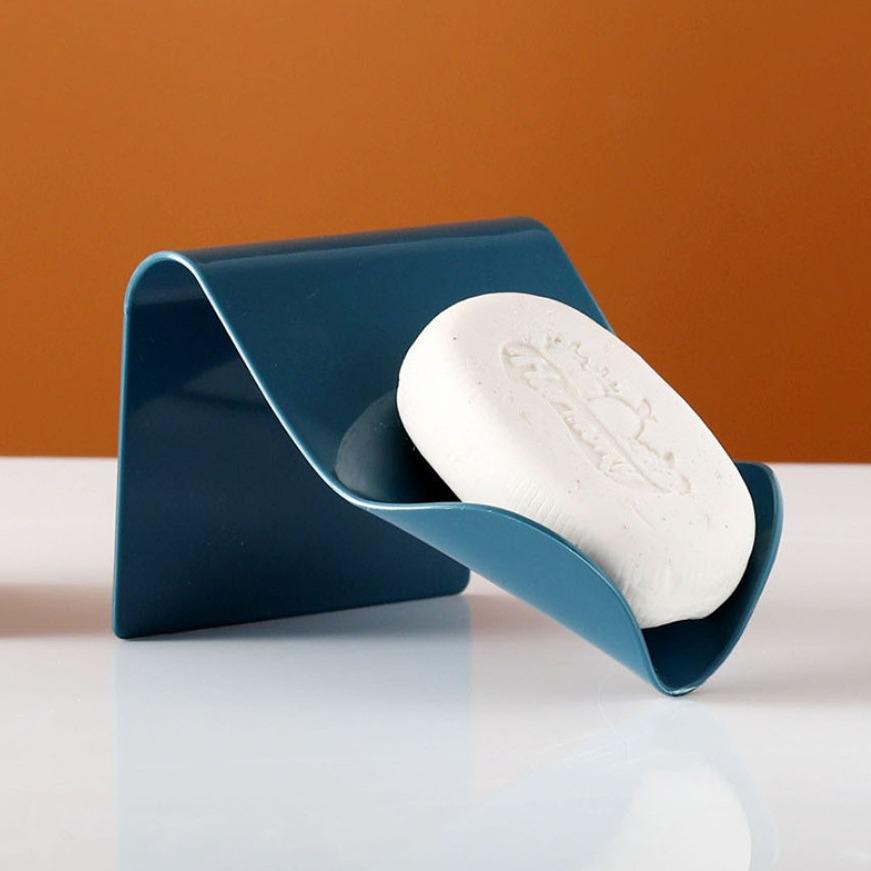 Creative Draining Soap Holder: Strong Traceless Organizer Shelf