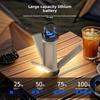 Multi-functional foldable three-leaf camping light outdoor camping LED tent light with hook High-capacity lithium battery