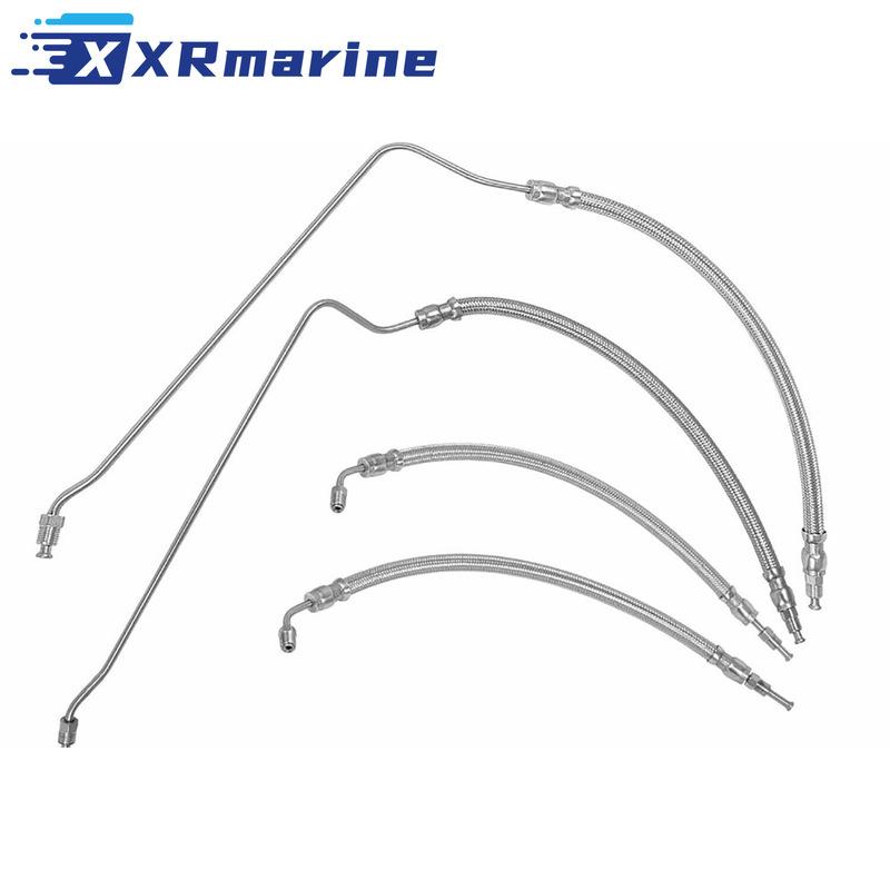 

32-864959 Trim Tilt hydraulic Ram Cylinder Hose Kit For Mercruiser Alpha One Gen Two 1 2 I II 32-864960 32-99904Q