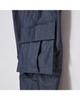 WORTHWHILE MOVEMENT Detachable Cargo Pants (Dark Blue)