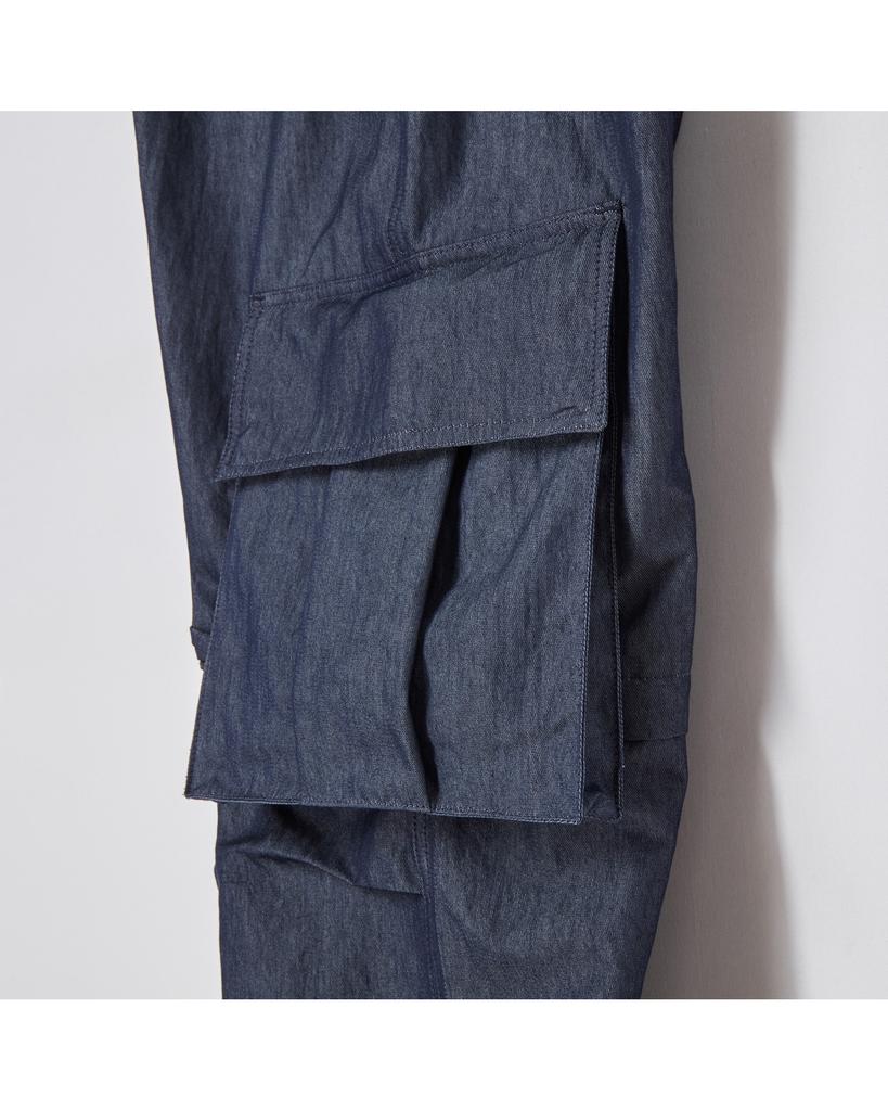 WORTHWHILE MOVEMENT Detachable Cargo Pants (Dark Blue)