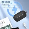 NOUKAJU Wireless Earphone Case Cover for Sony Silicone Protective Case with Carabiner and Charging and Dustproof WF-C710N, Strap, Drop-Resistant,