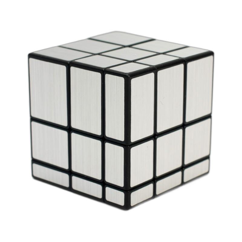 Qiyi 3x3 Mirror Cube - Brushed Solid Color, Irregular Shaped Puzzle