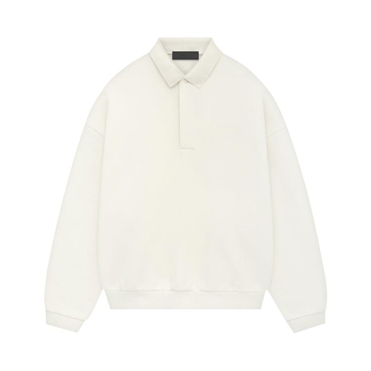 

Мужские флисовые топы-поло Fear of God Essentials, кремовые 192BT244392F XS