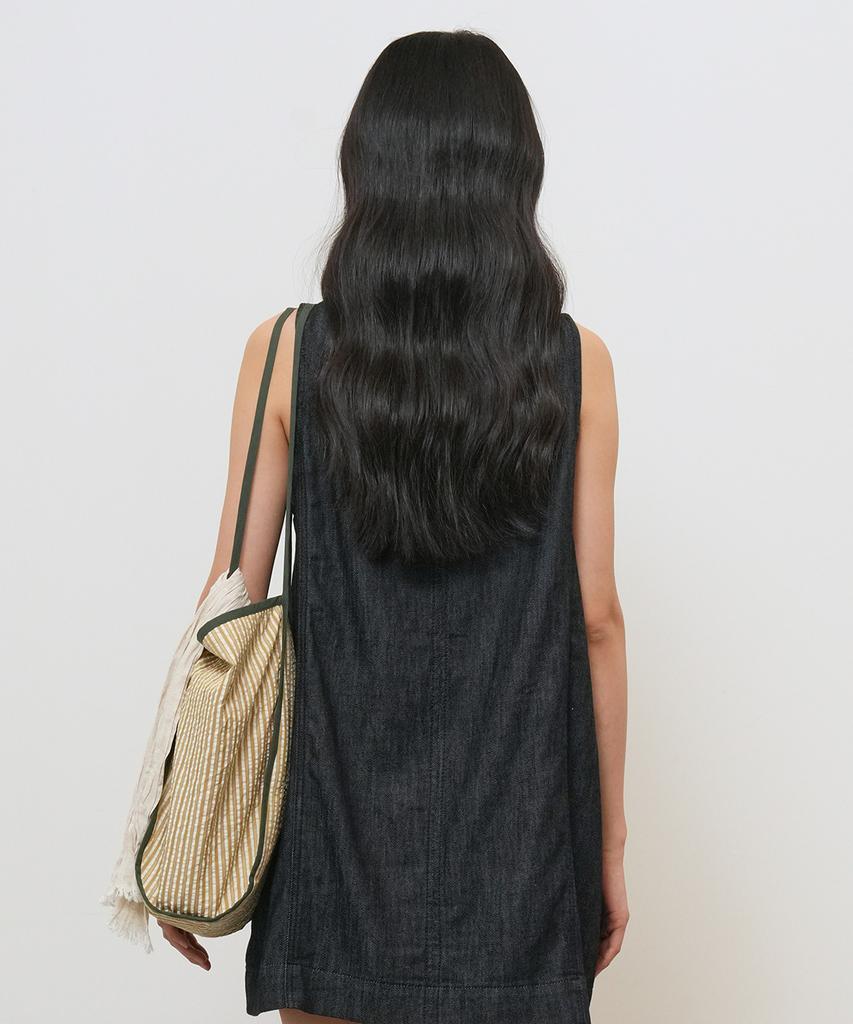 General Idea Minimal Twill Dress [Navy] / Gf2Lop515