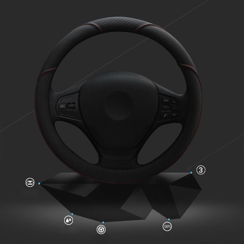 Slip Resistance Universal Size Steering Wheel Cover For Car Car Steering Wheel Easy To Maintain