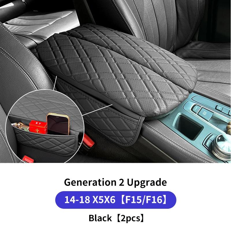 For BMW G30 G32 6GT F10 G05 G06 G07 G11 G12 X5 G05 X6 G06 X7 G07 Car Center Console Armrest Protector Cover Pad With Storage Bag