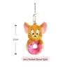 Tom & Jerry Cartoon Plush Keychain - Cute Tom Cat Pendant Bag Accessory