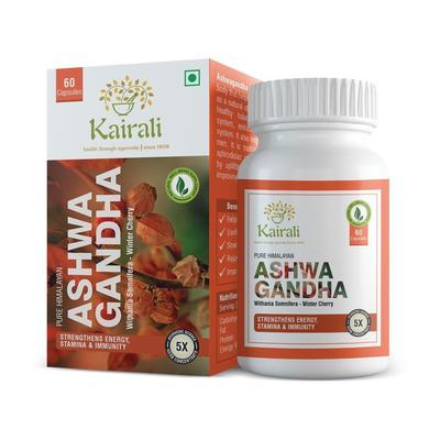 Ashwagandha (60 Caps, 500 Mg), Ashwagandha Capsules