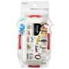 Skater Bento for Made In with a Soft Dishwasher and Microwave Snoopy Orchestra Design Box, 2-Tier, 600ml, Women, Japan, Dome-Shaped Lid, Safe,