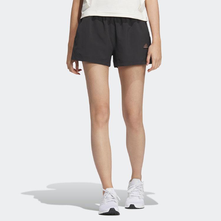 New Adidas Sports Shorts Women's Black HY2838