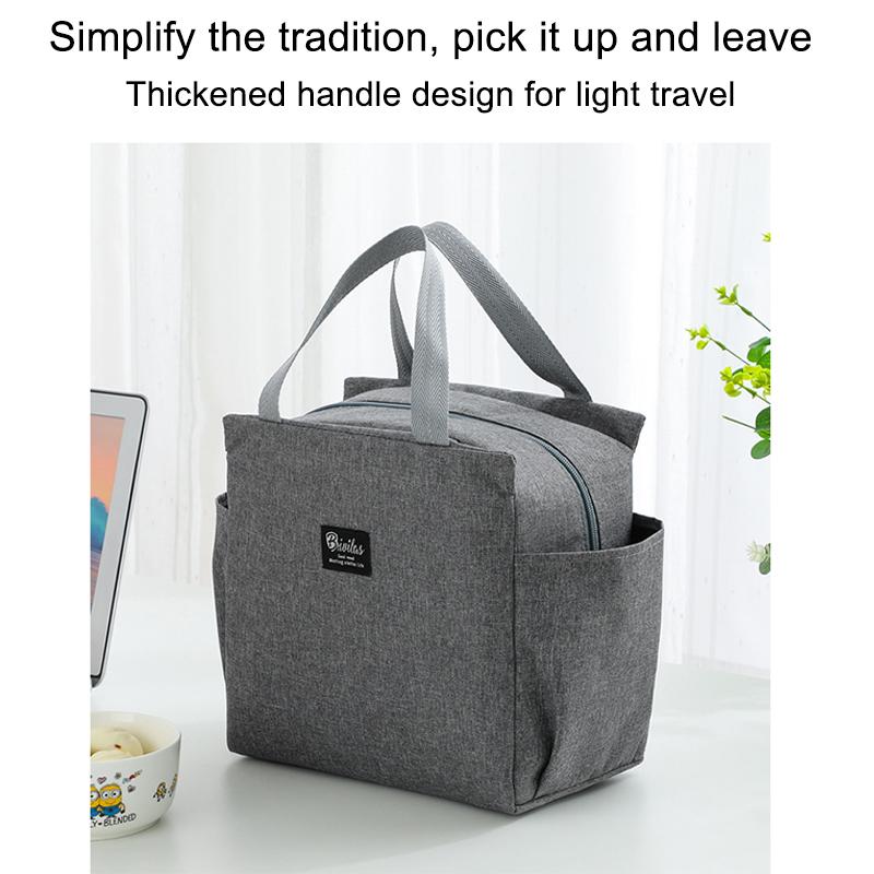 Large Capacity Cooler Bag Oxford Portable Zipper Thermal Lunch Bags Insulated Freezer Bag Camping Picnic Bag