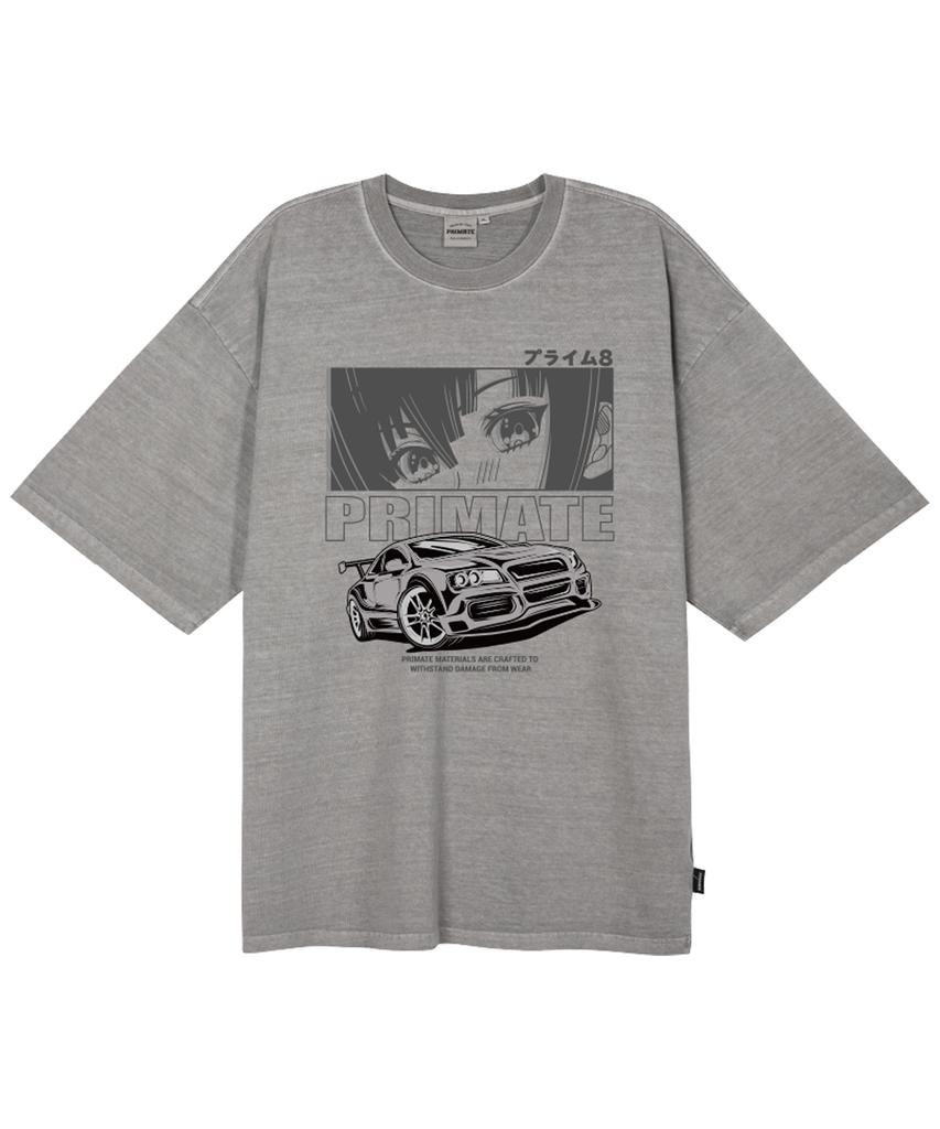 PRIMATE Ride Oversized Pigment Short Sleeve T-Shirt 4 Colors