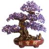 Chakra Crystal Tree with Healing Properties - Bonsai Feng Shui Money Tree for Wealth and Prosperity - 14" / 38cm