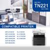 1 Pack TN221 Cyan Toner Cartridge High Yield Compatible TN221 Replacement for Brother HL-3140CW 3150CDN 3170CDW MFC-9130CW 9140CDN 9340CDW
